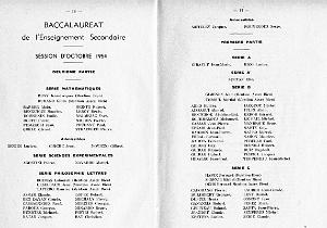 LYCEE LAMORICIERE DISTRIBUTIONS PRIX  29 JUIN 1955   (11)